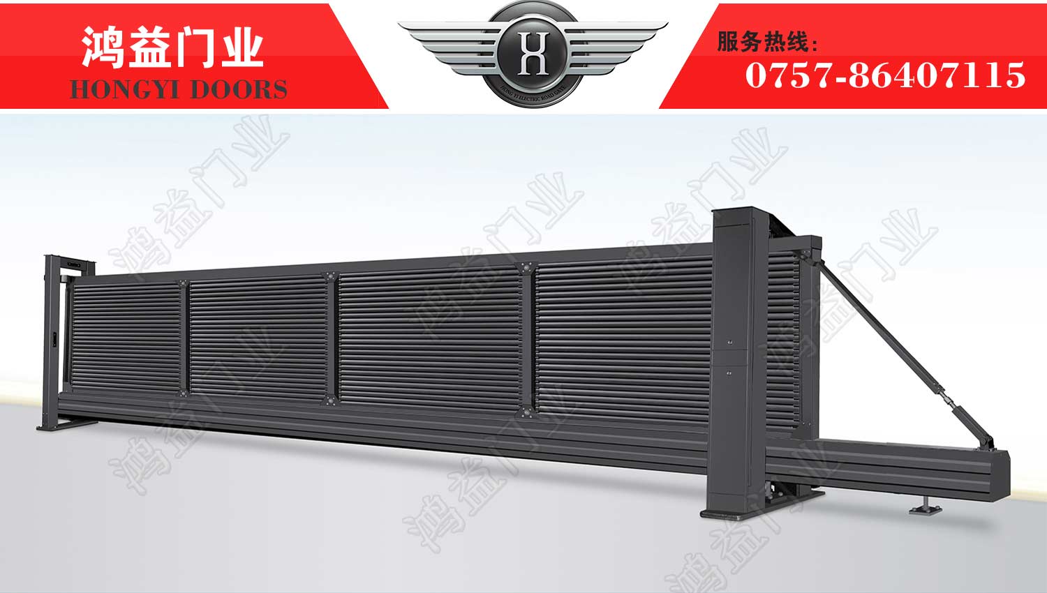 電動無軌懸浮門的大部件是如何工作的？